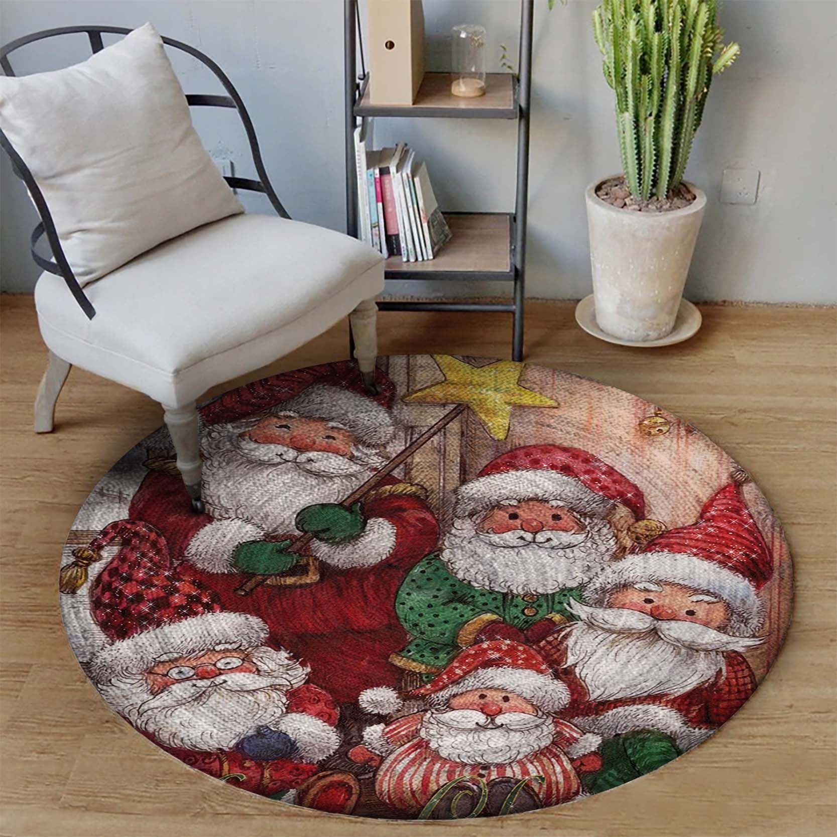 Christmas Limited Edition Round Rug