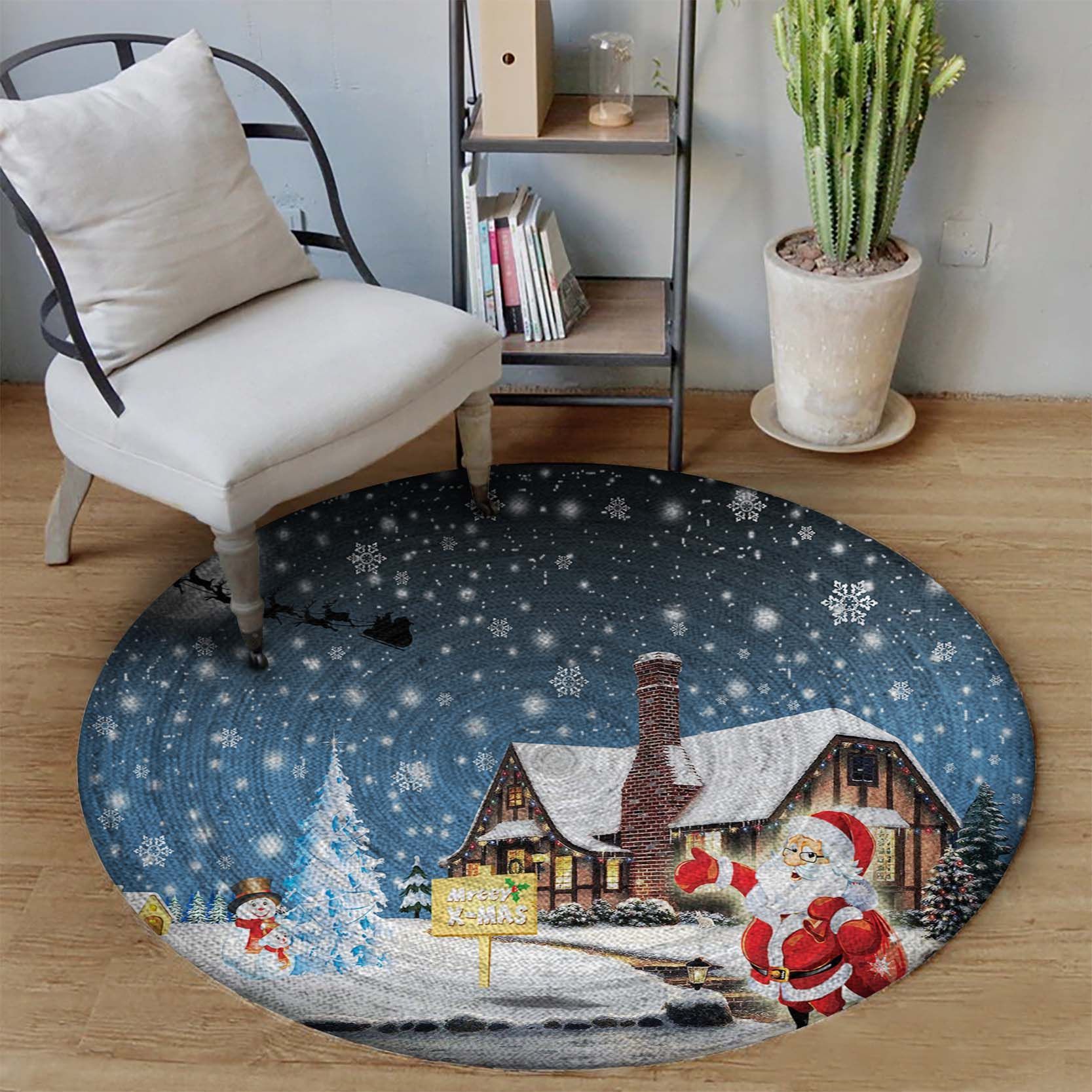 Christmas Limited Edition Round Rug
