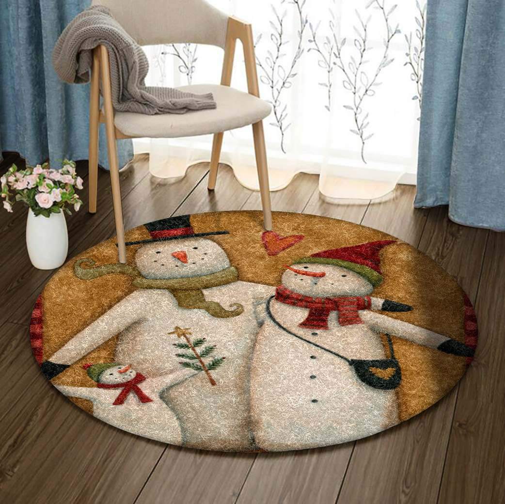Christmas Limited Edition Round Rug