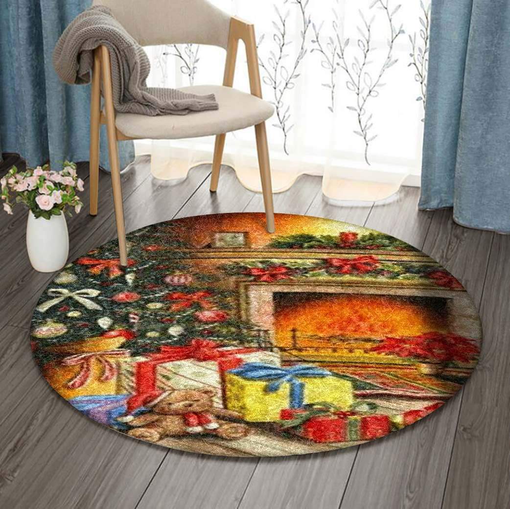 Christmas Limited Edition Round Rug