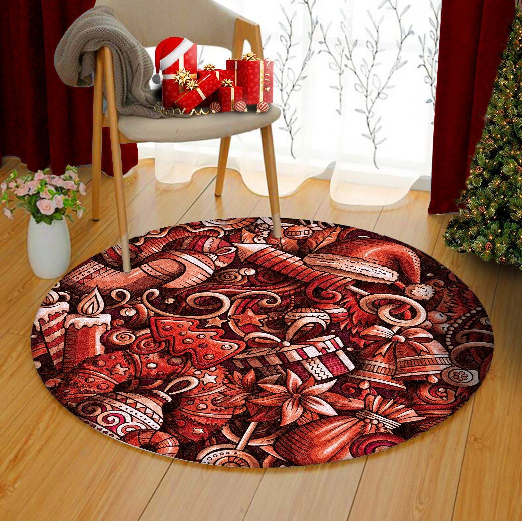 Christmas Limited Edition Round Rug