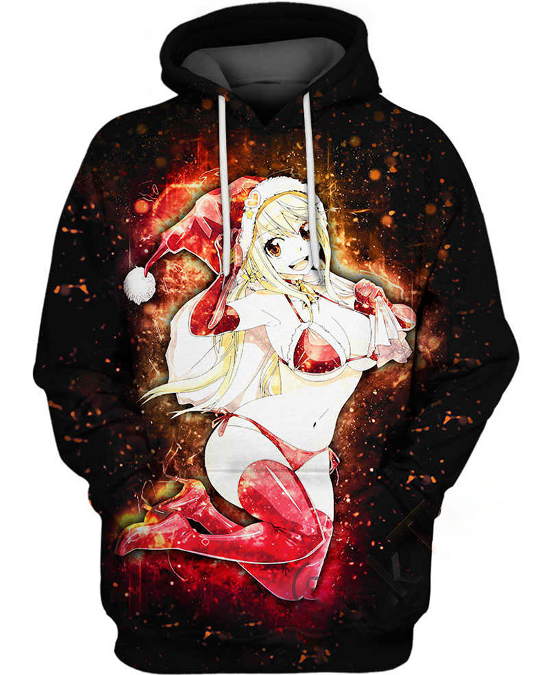 Christmas Lucy Heartfilia Hoodie 3D