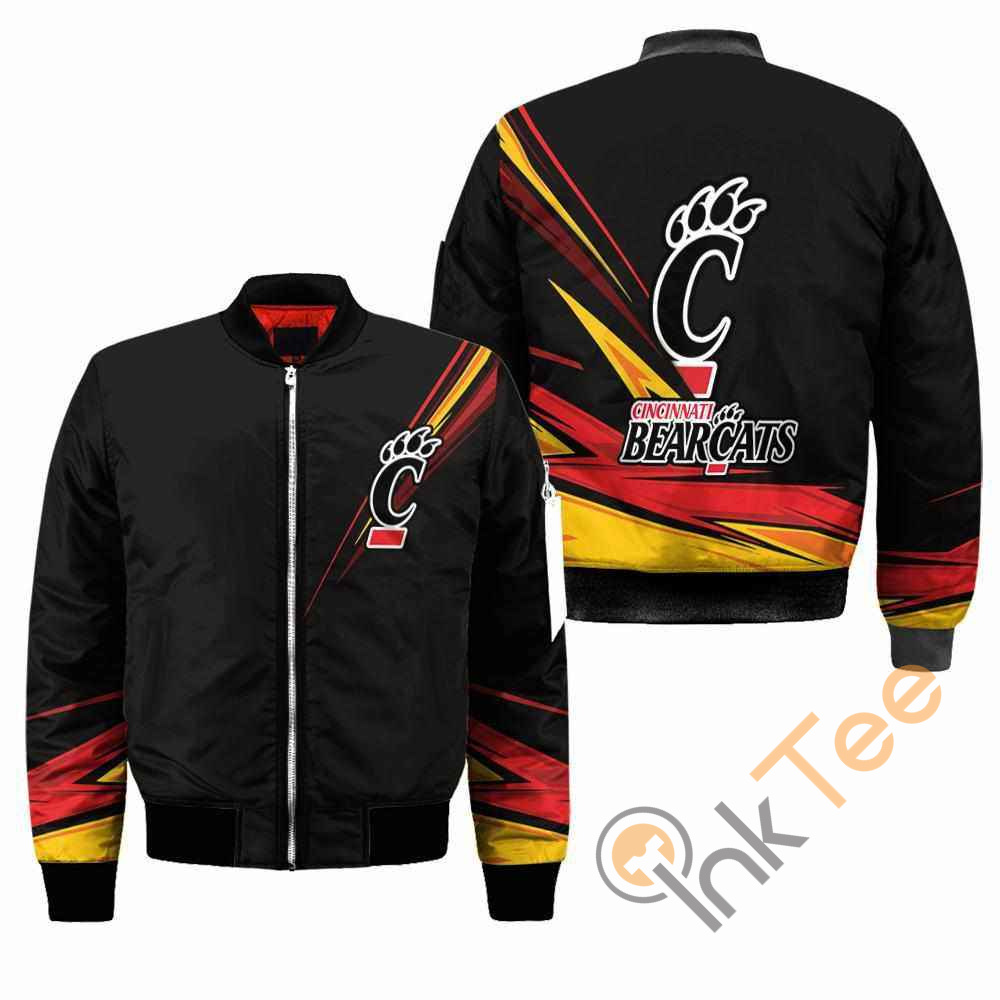 Cincinnati Bearcats NCAA Black Apparel Best Christmas Gift For Fans Bomber Jacket