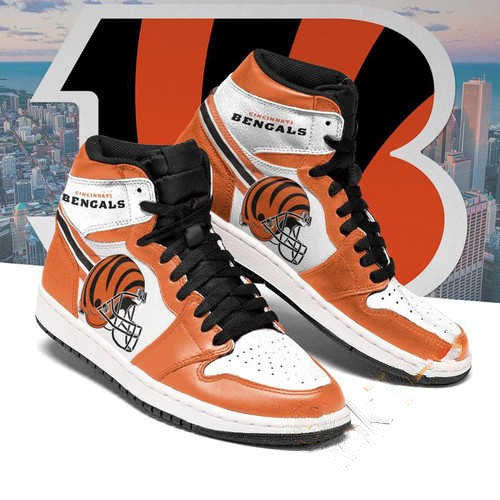 Cincinnati Bengals Custom Air Jordan Shoes