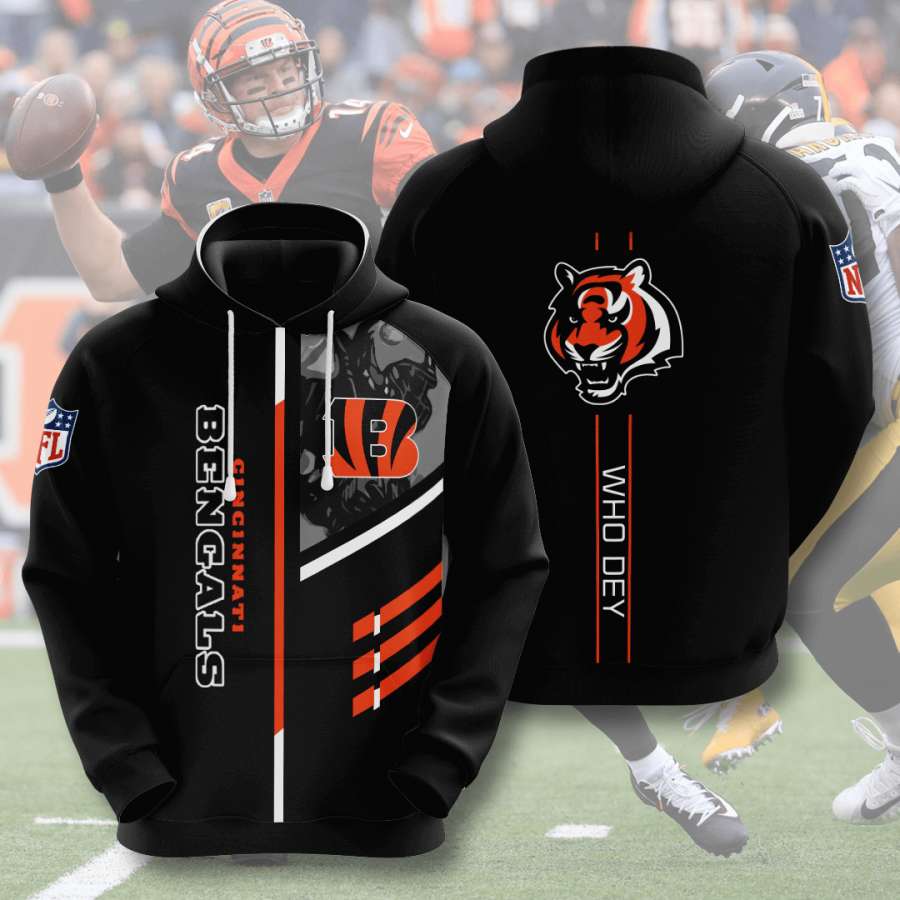 Cincinnati Bengals Custom Hoodie 3D