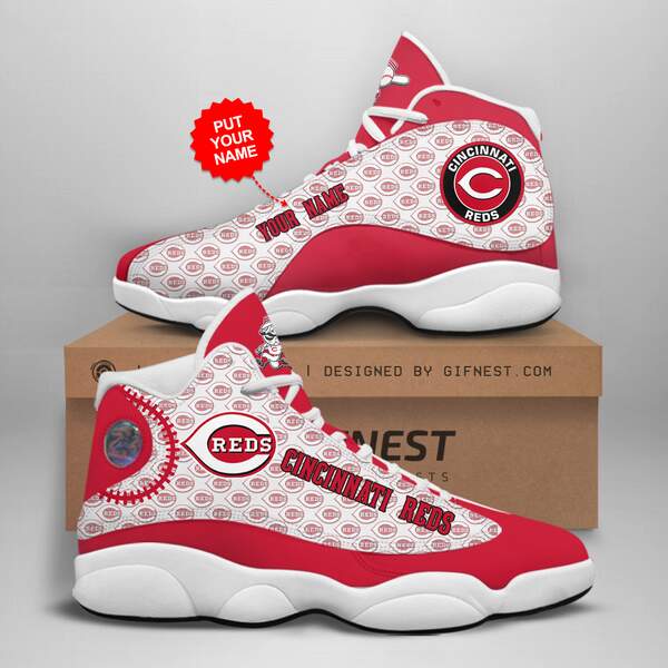 Cincinnati Reds Custom Air Jordan Shoes