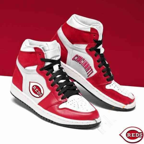 Cincinnati Reds Mlb Baseball Custom Air Jordan Shoes