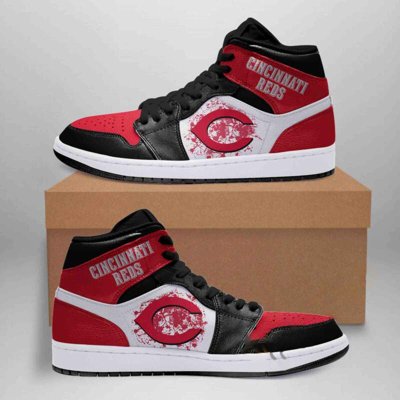 Cincinnati Reds Mlb Custom Air Jordan Shoes