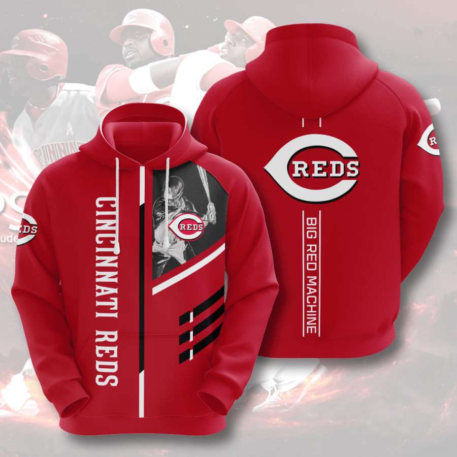 Cincinnati Reds Custom Hoodie 3D