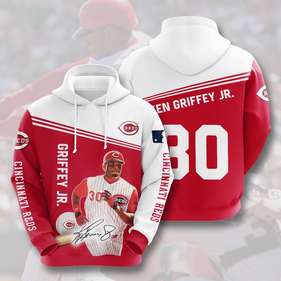 Cincinnati Reds Custom Hoodie 3D