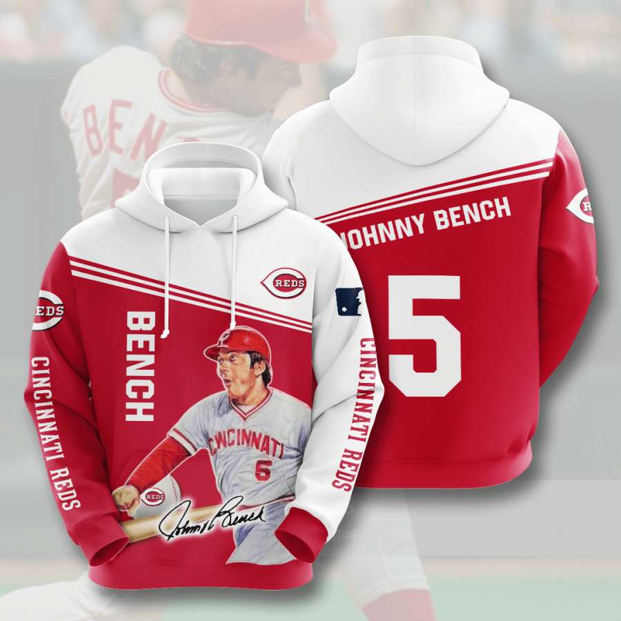 Cincinnati Reds Custom Hoodie 3D