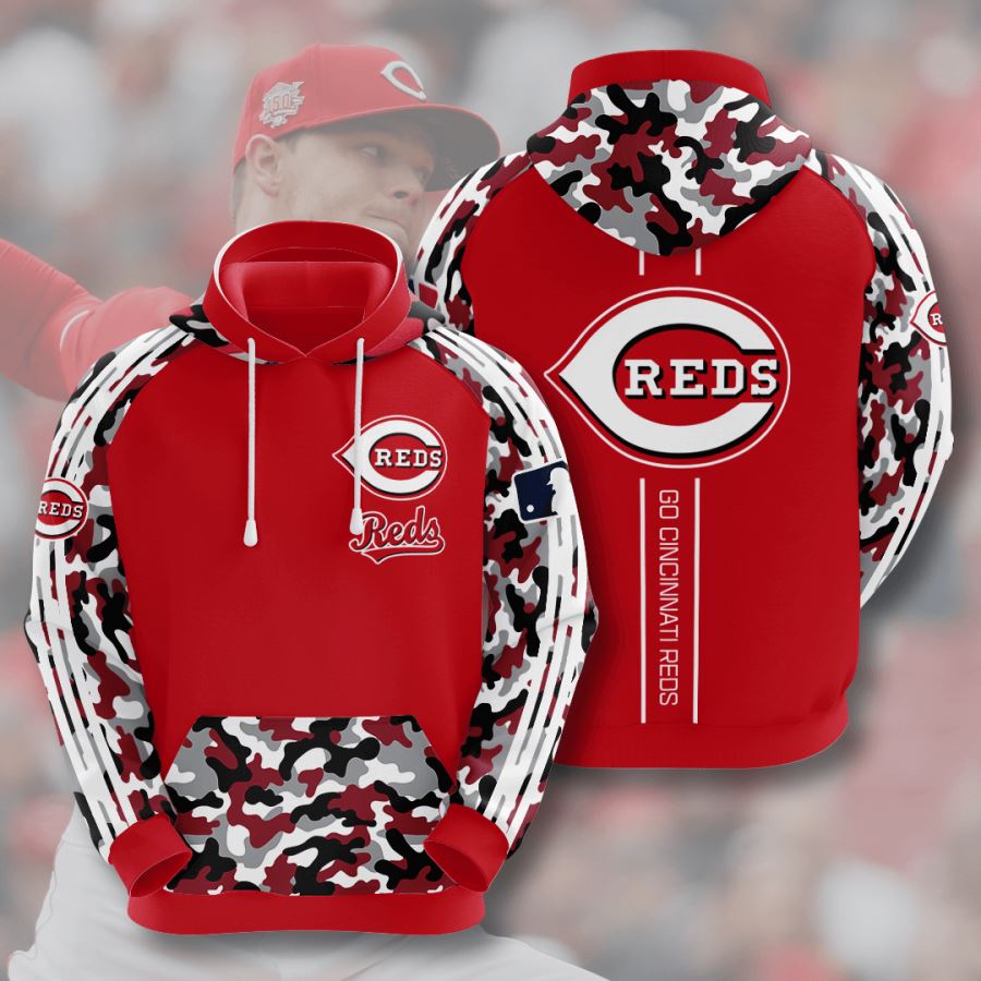 Cincinnati Reds Custom Hoodie 3D