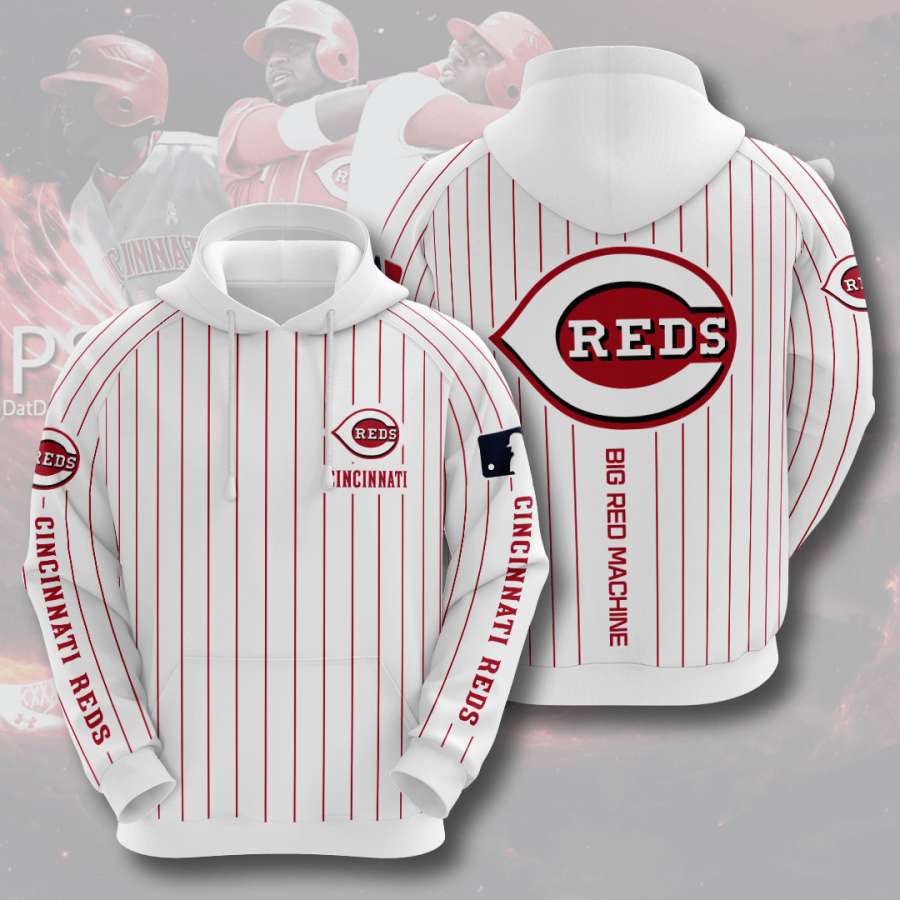Cincinnati Reds Custom Hoodie 3D