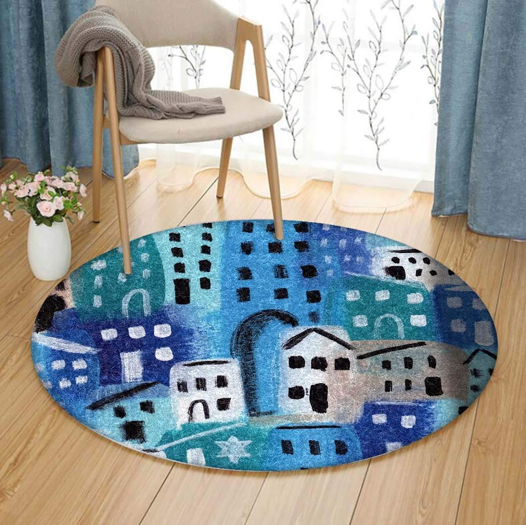City Stores Temple Limited Edition Round Rug