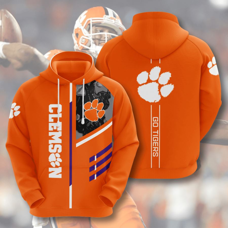Clemson Tigers Custom Hoodie 3D