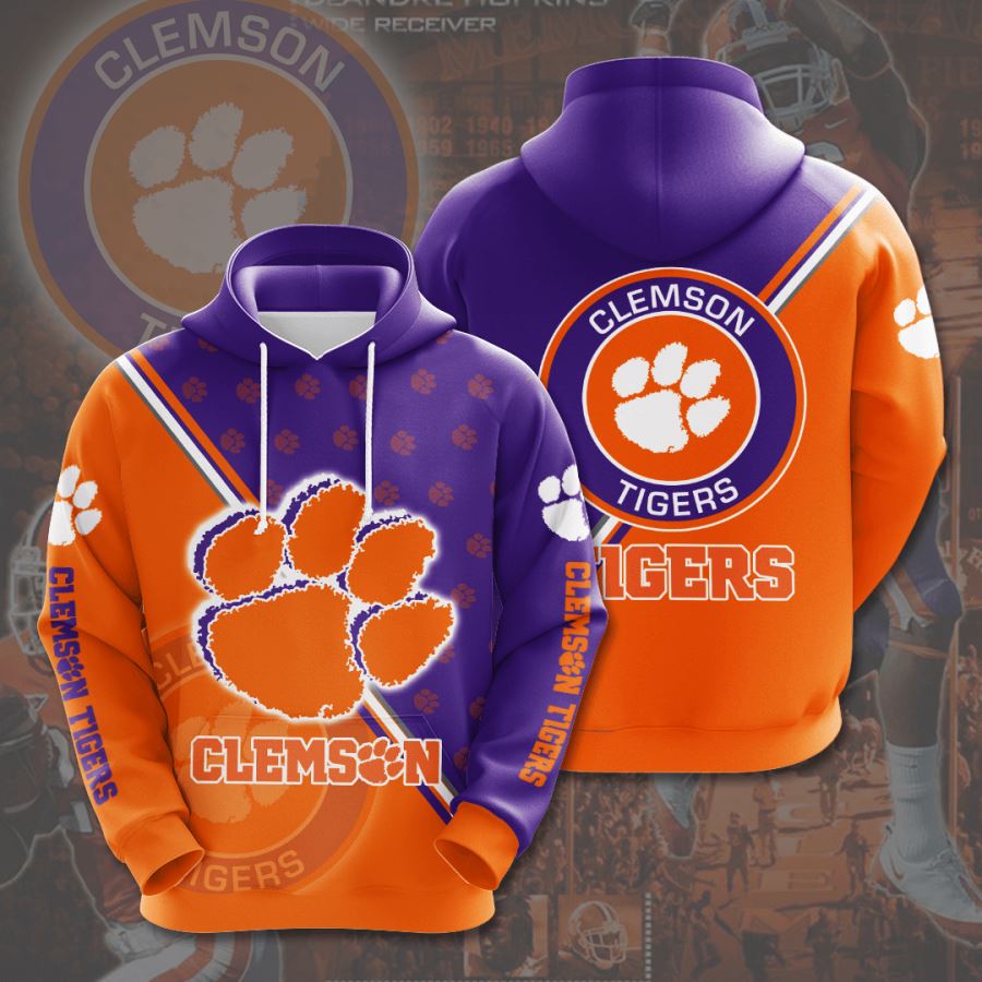 Clemson Tigers Custom Hoodie 3D