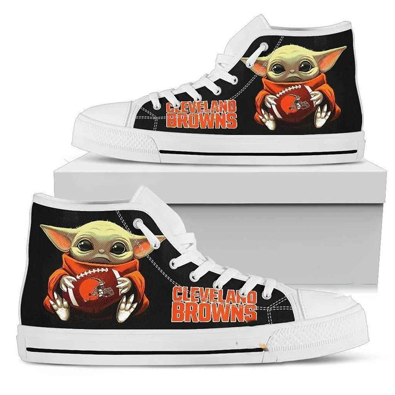 Cleveland Browns High Top Shoes