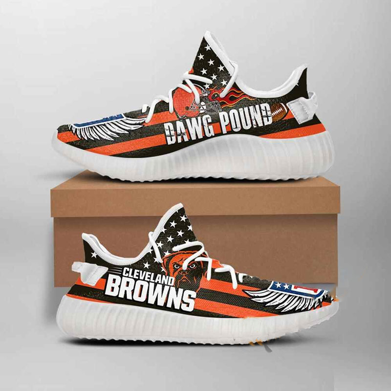 Cleveland Browns Dawg Pound Nfl Yeezy Boost