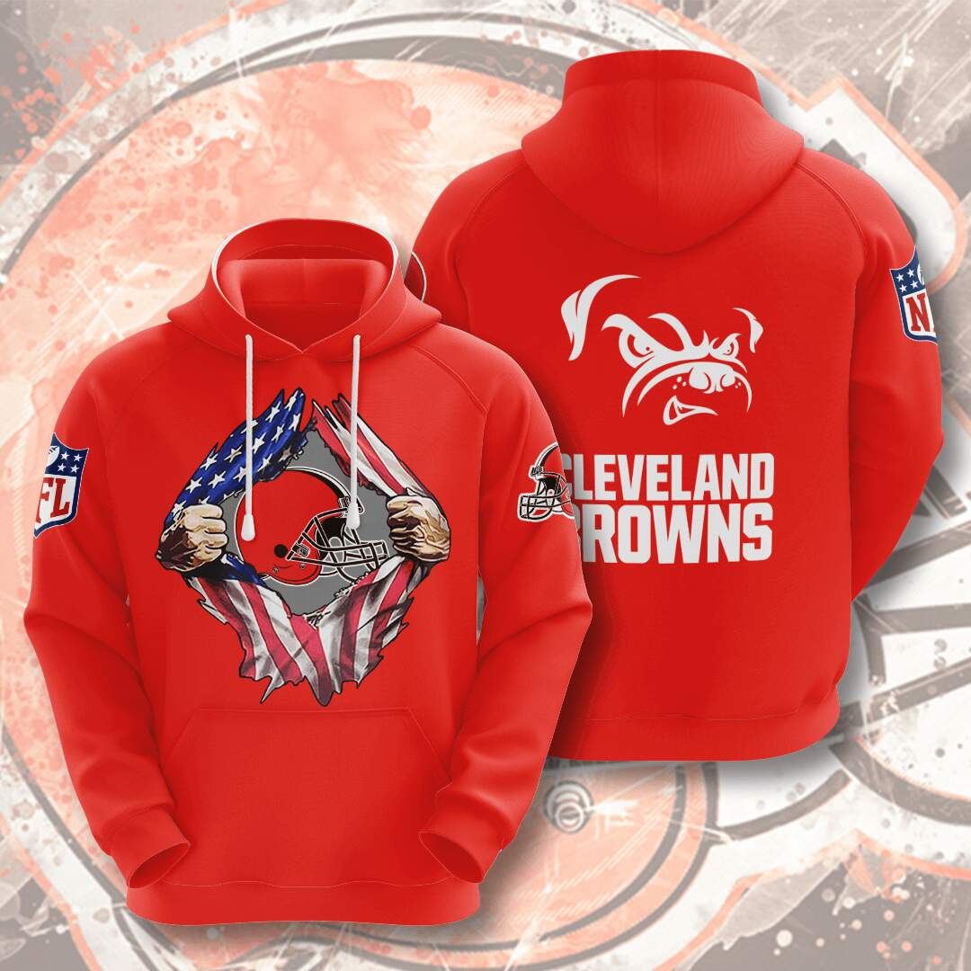 Cleveland Browns Custom Hoodie 3D