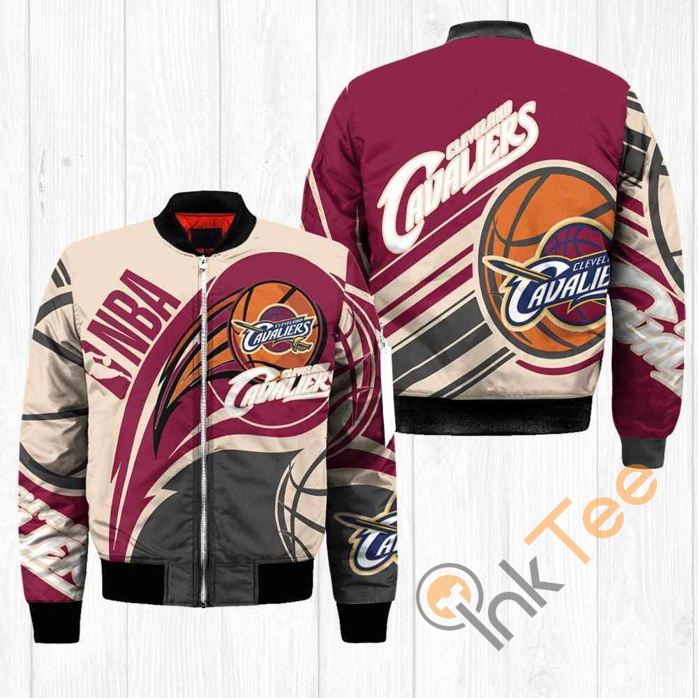Cleveland Cavaliers NBA Balls Apparel Best Christmas Gift For Fans Bomber Jacket