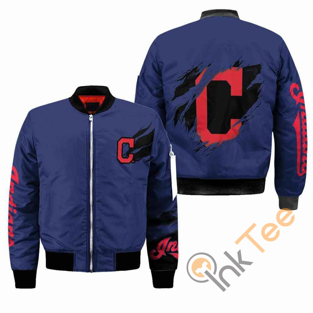 Cleveland Indians MLB Apparel Best Christmas Gift For Fans Bomber Jacket