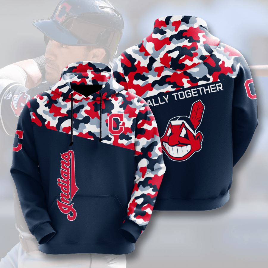 Cleveland Indians Custom Hoodie 3D