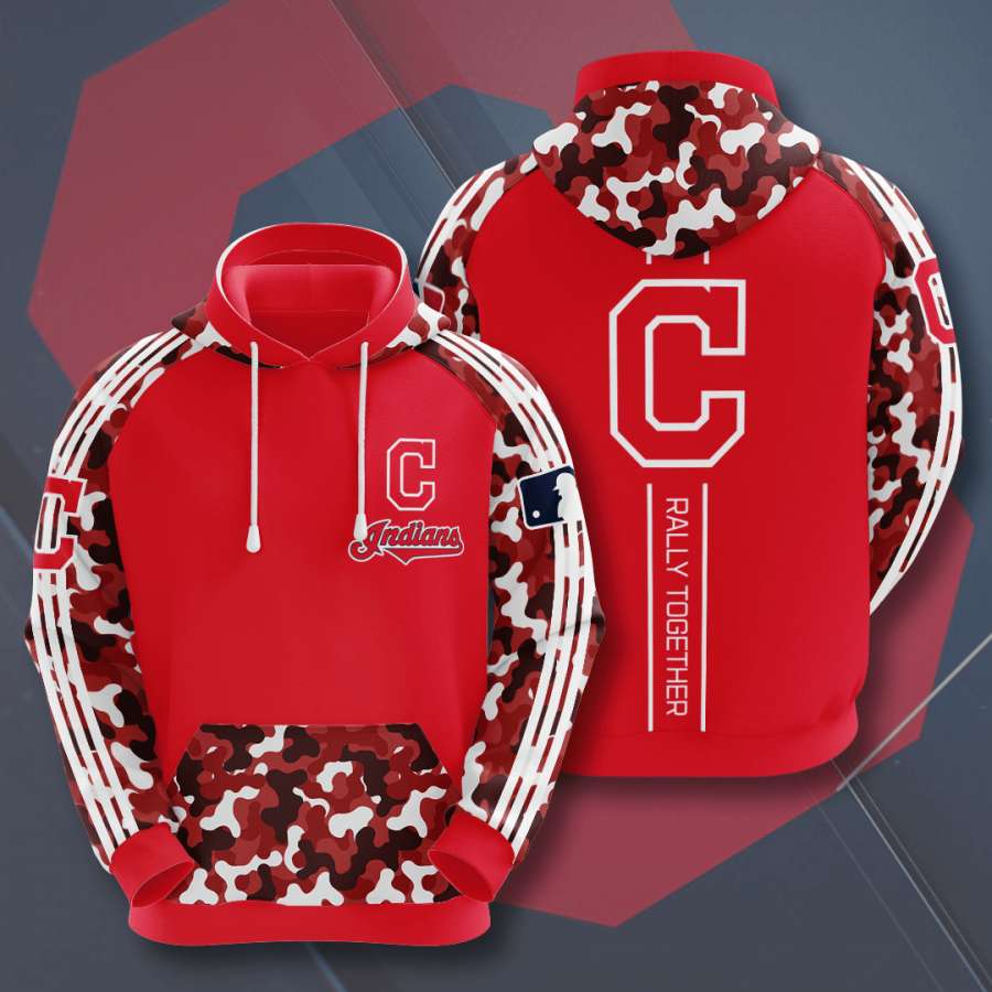 Cleveland Indians Custom Hoodie 3D