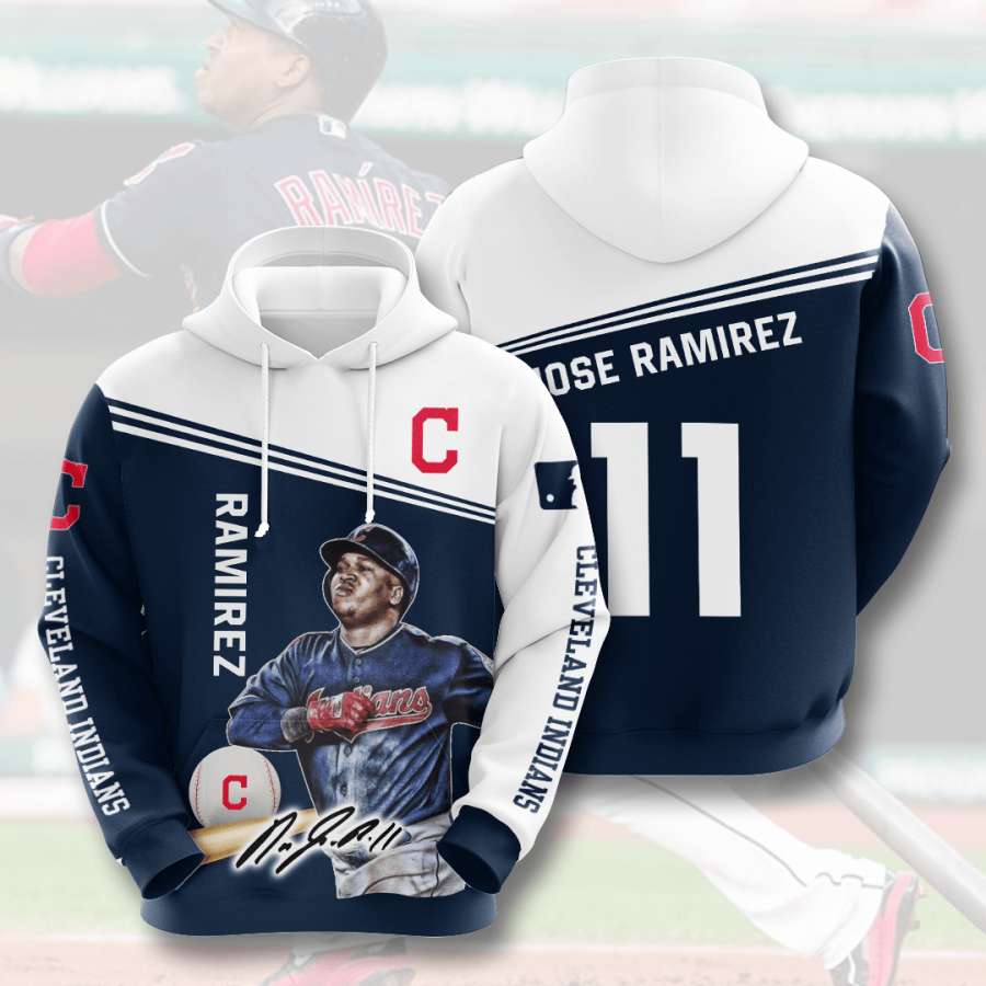 Cleveland Indians Custom Hoodie 3D
