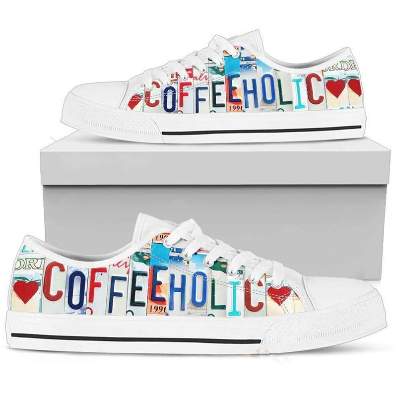 Coffee Time Low Top Shoes