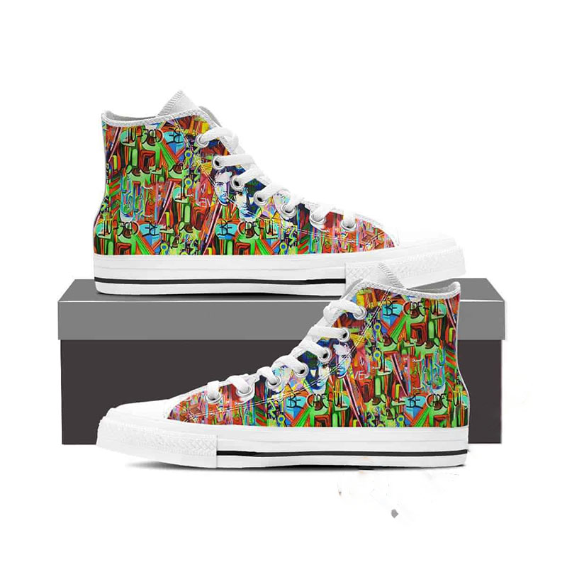 Coldplay High Top Shoes