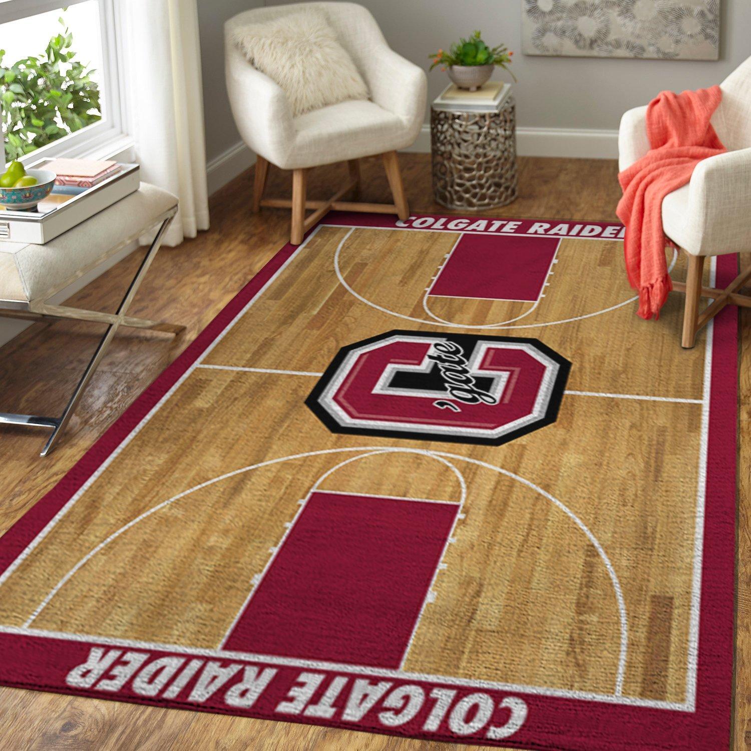 Colgate Raiders Ncaa Basketball Limited Edition Rug
