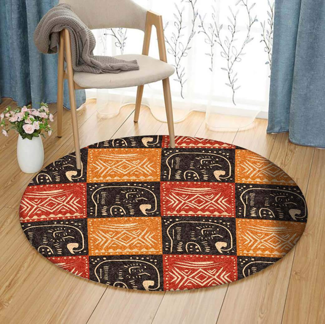 Colonial Kingdoms Of Africa Limited Edition Round Rug
