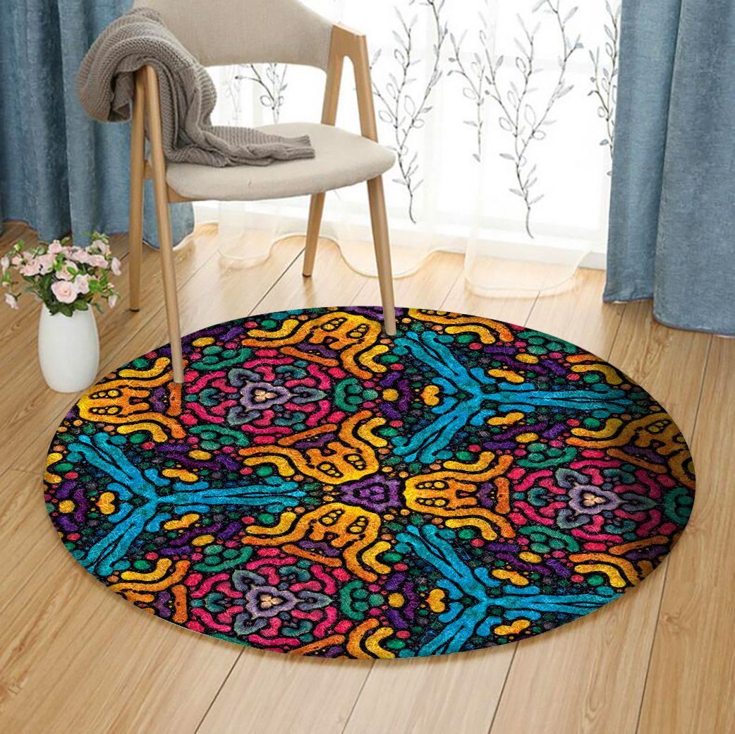 Color Limited Edition Round Rug