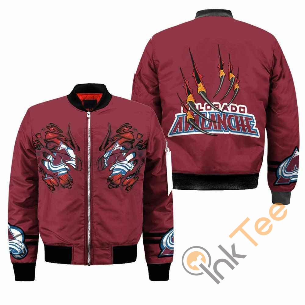 Colorado Avalanche NHL Claws Apparel Best Christmas Gift For Fans Bomber Jacket