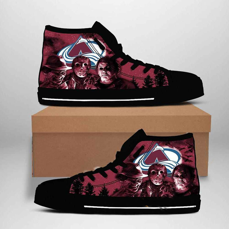 Colorado Avalanche Nhl Hockey High Top Shoes