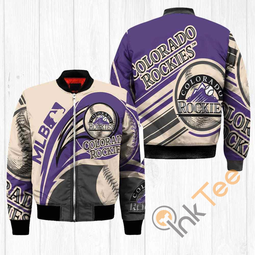 Colorado Rockies MLB Balls Apparel Best Christmas Gift For Fans Bomber Jacket
