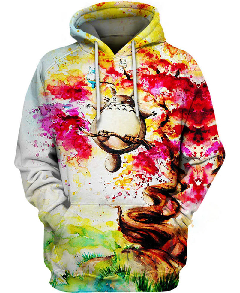 Colorful Tree Hoodie 3D