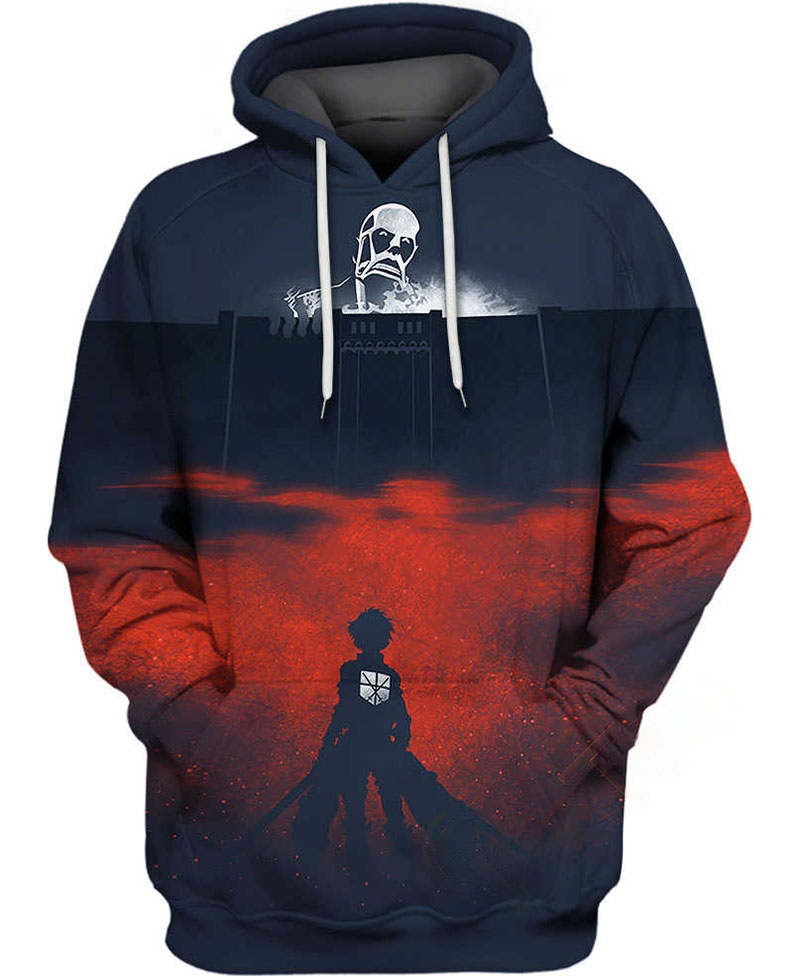 Colossal Attack On Titan Hoodie 3D