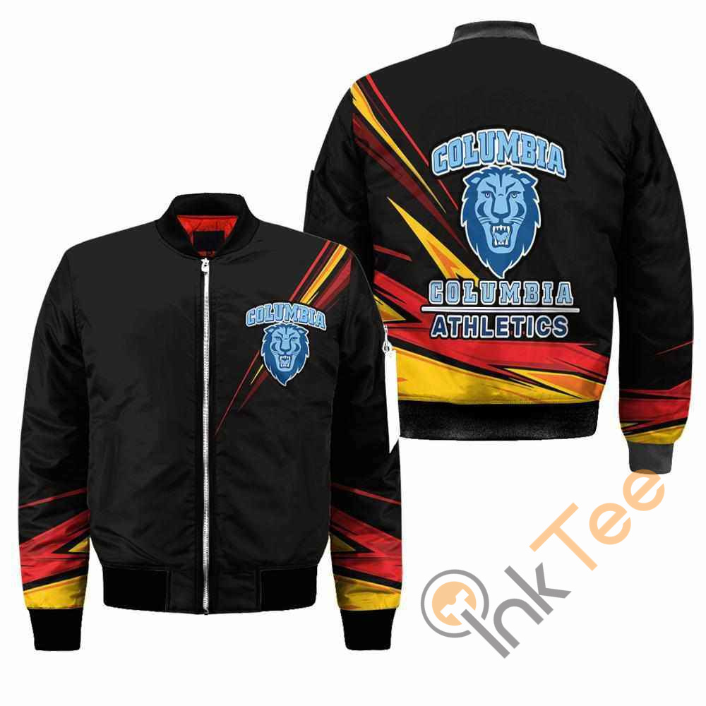 Columbia Lions NCAA Black Apparel Best Christmas Gift For Fans Bomber Jacket