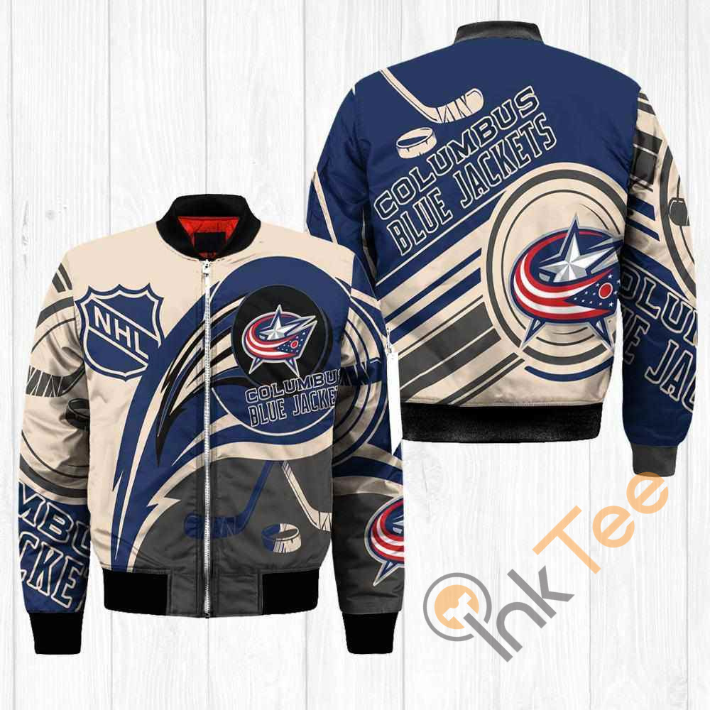 Columbus Blue Jackets NHL Balls Apparel Best Christmas Gift For Fans Bomber Jacket