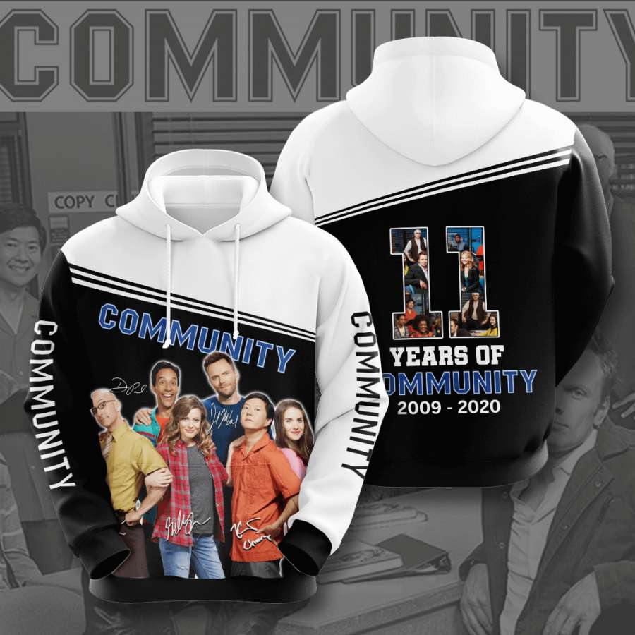 Community Custom Hoodie 3D