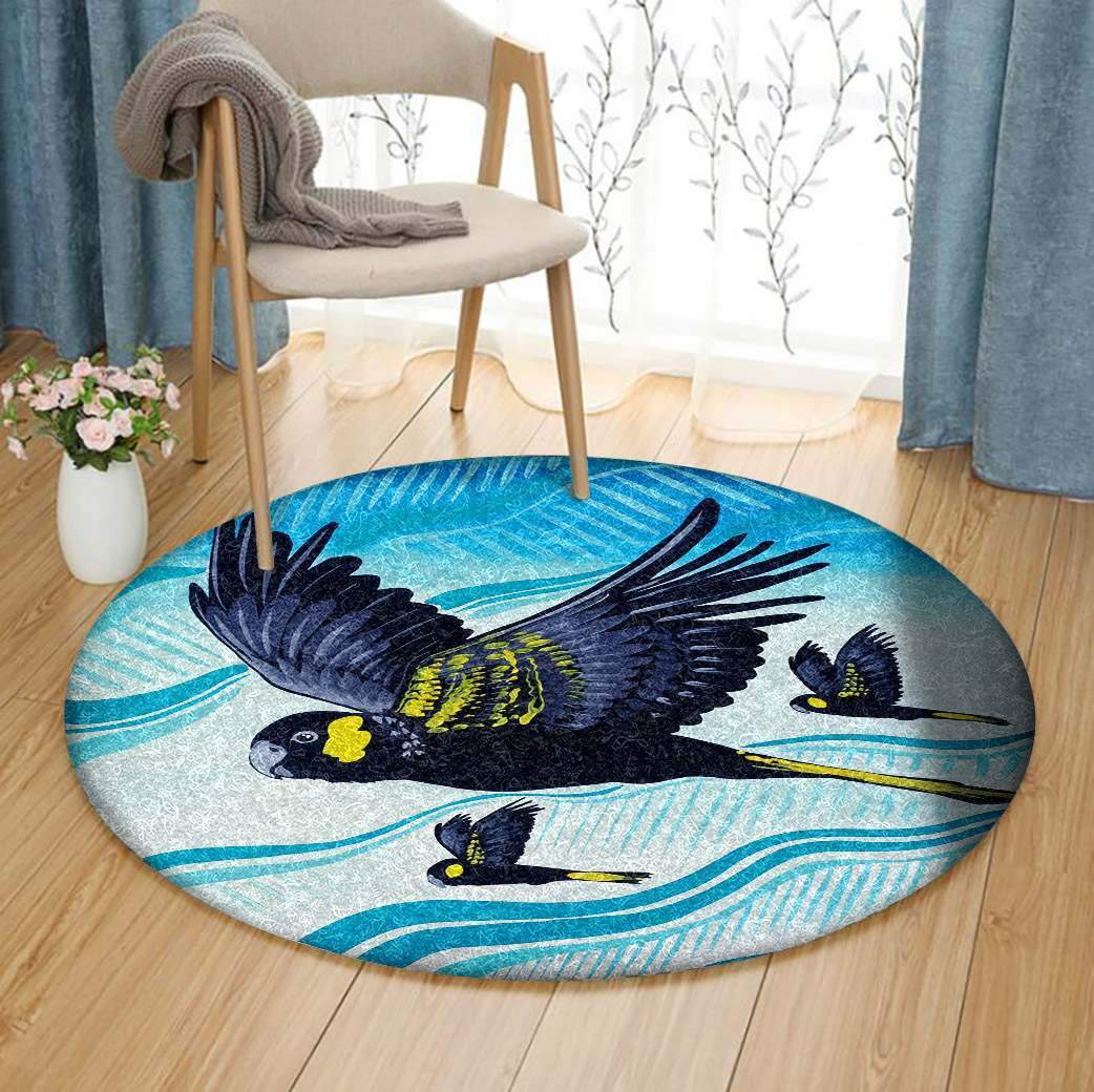 Companion Parrot Limited Edition Round Rug