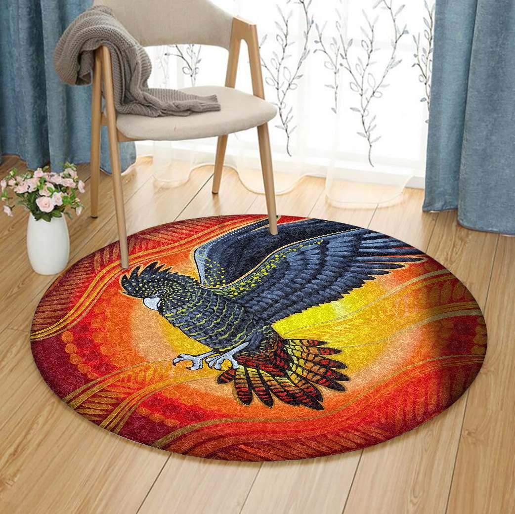 Companion Parrot Limited Edition Round Rug