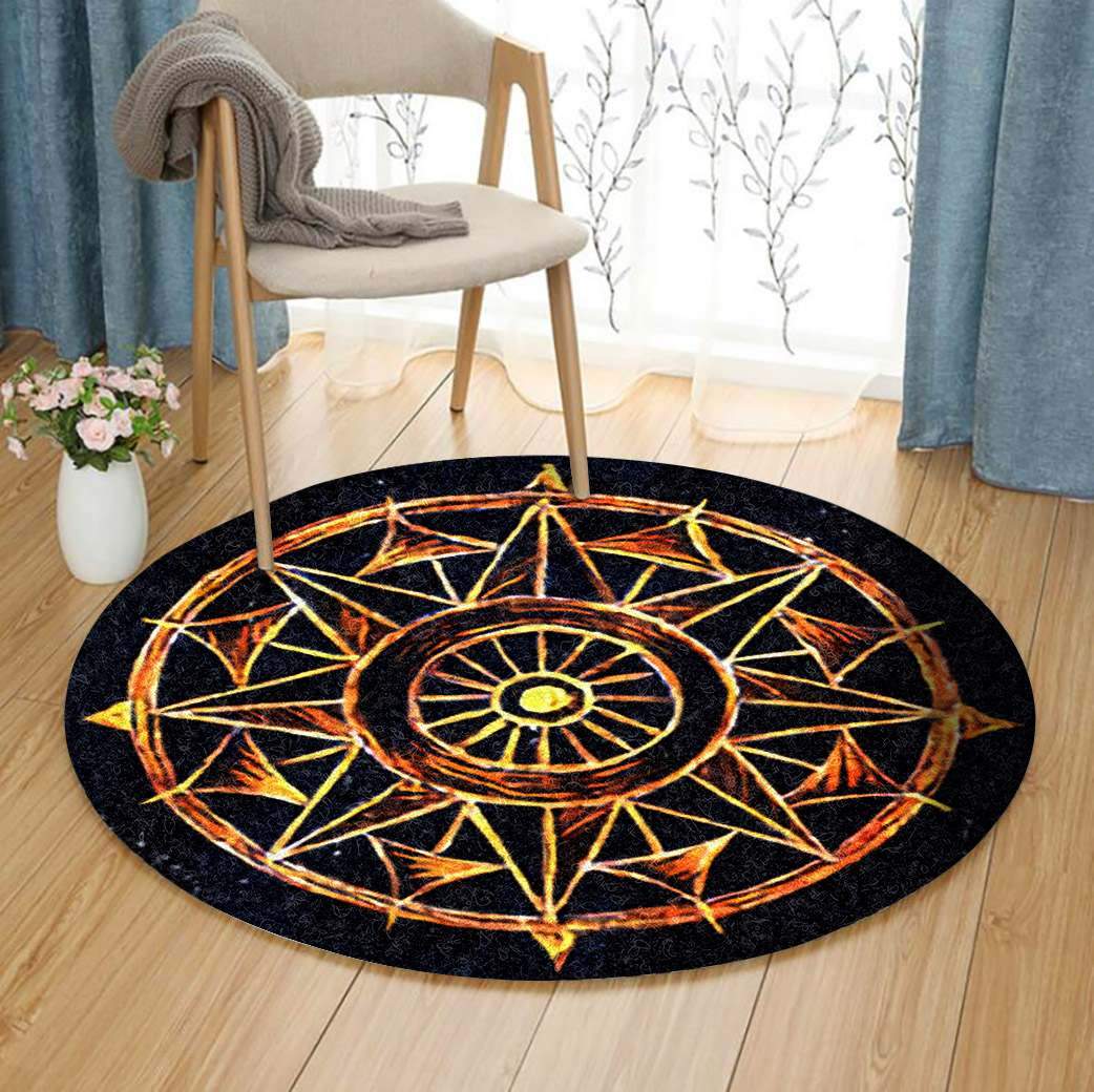 Compass Limited Edition Round Rug