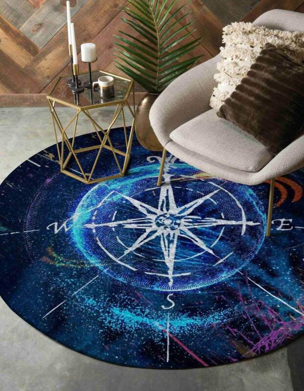 Compass Limited Edition Round Rug