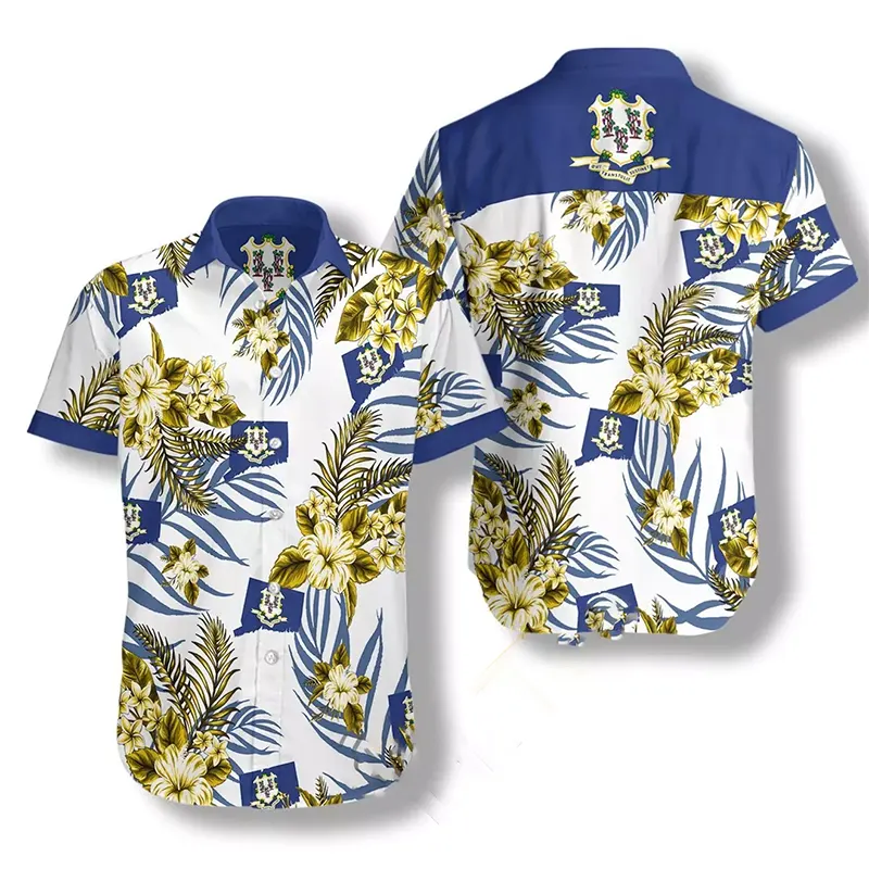 Connecticut Proud Hawaiian shirts