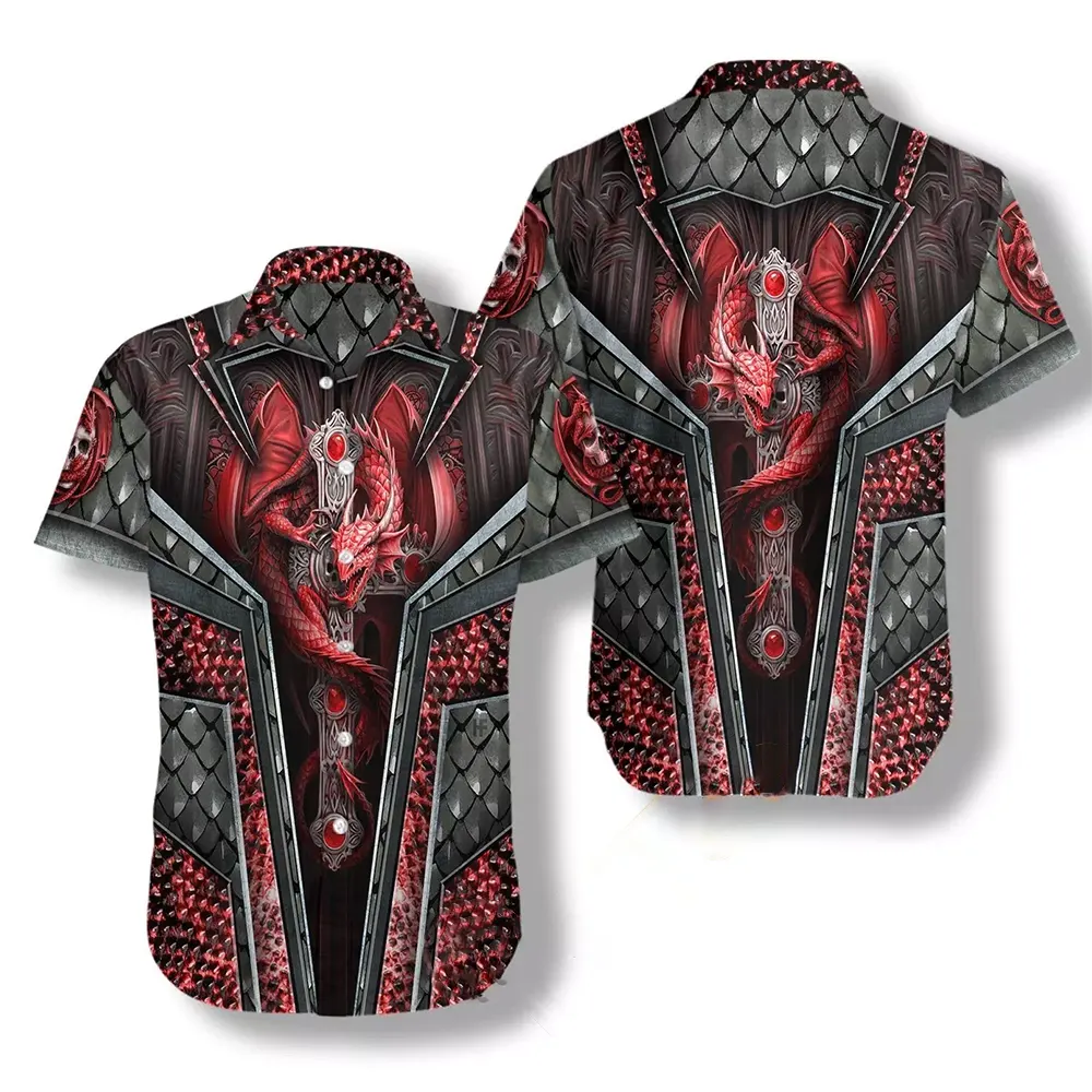 Cool Dragon 3d Hawaiian shirts