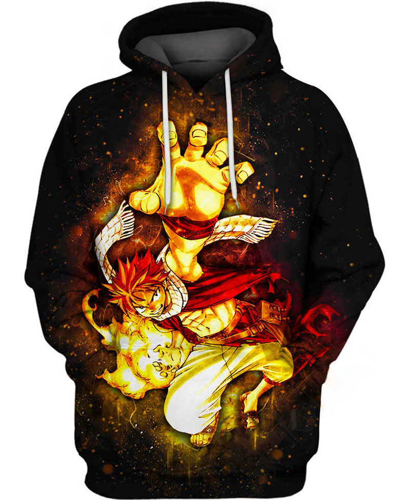 Cool Natsu Dragneel Hoodie 3D