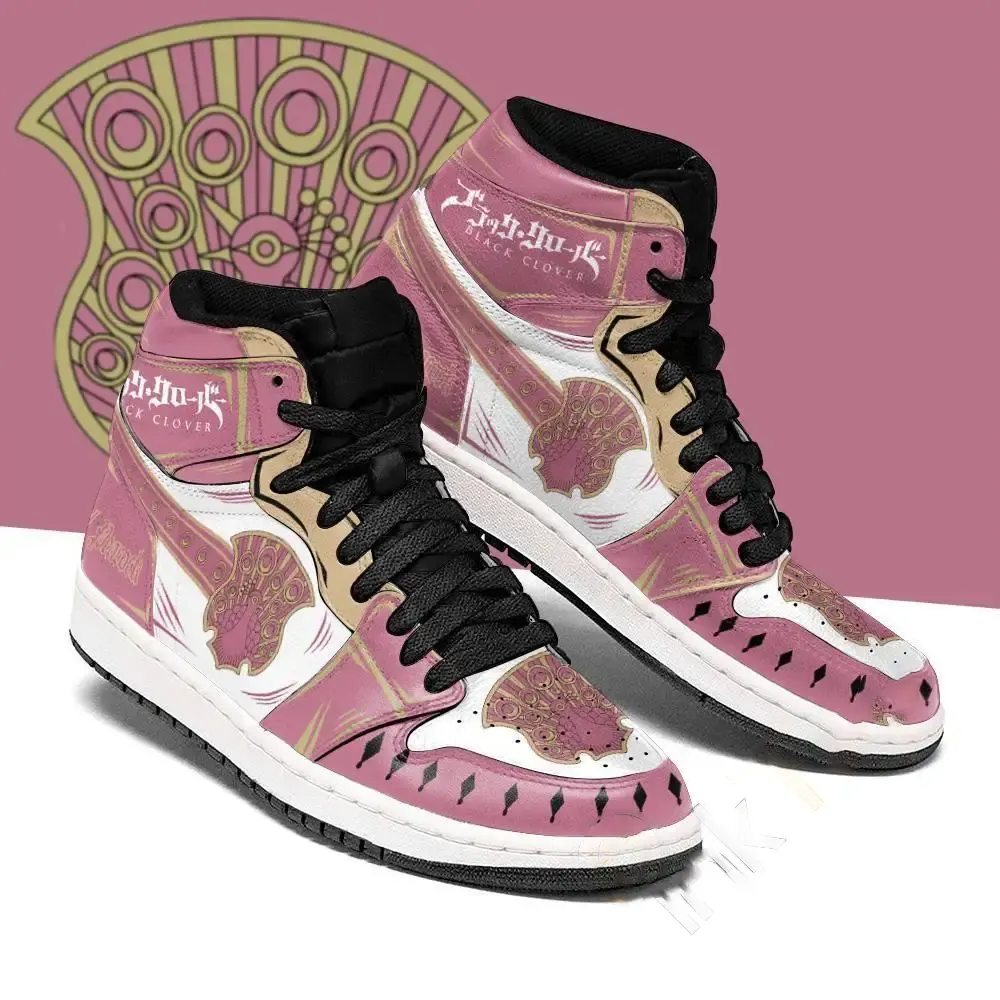 Coral Peacock Magic Knight Black Clover Anime Amazon Air Jordan Shoes