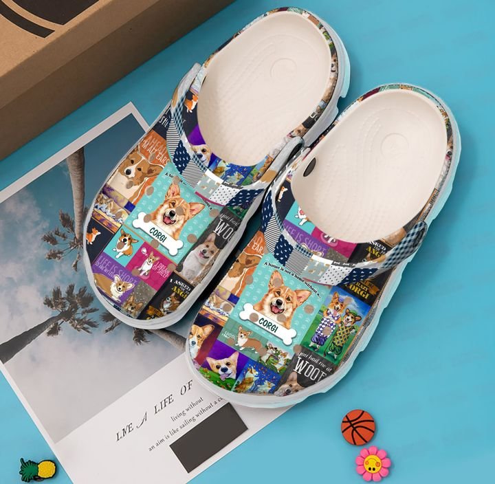 Corgi Lovers Crocs Clog Shoes